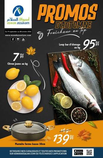 Catalogue Aswak Assalam - 19/09/2024 - 08/10/2024.