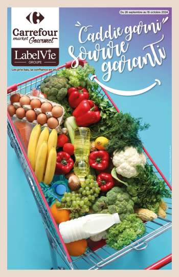 Catalogue Carrefour Market - 26/09/2024 - 16/10/2024.