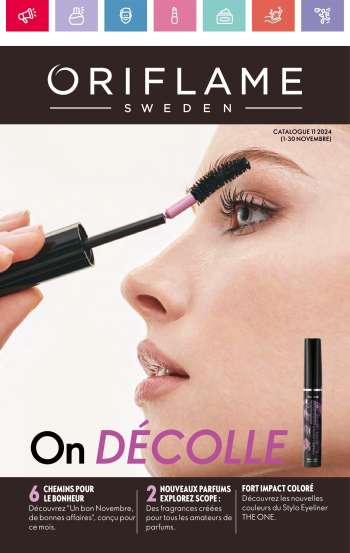 Catalogue Oriflame - 01/11/2024 - 30/11/2024.
