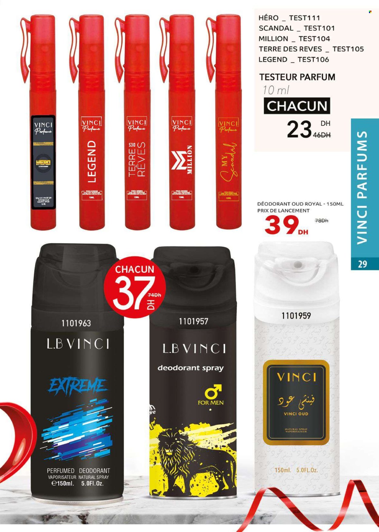 Catalogue Vinci Cosmétique - 01/11/2024 - 30/11/2024. Page 29