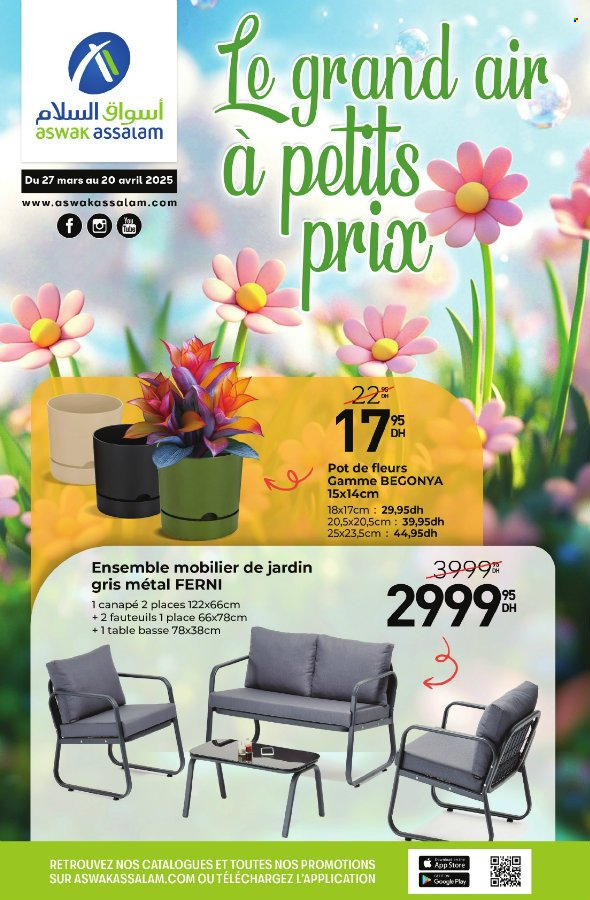 Catalogue Aswak Assalam - 27/03/2025 - 20/04/2025. Page 1