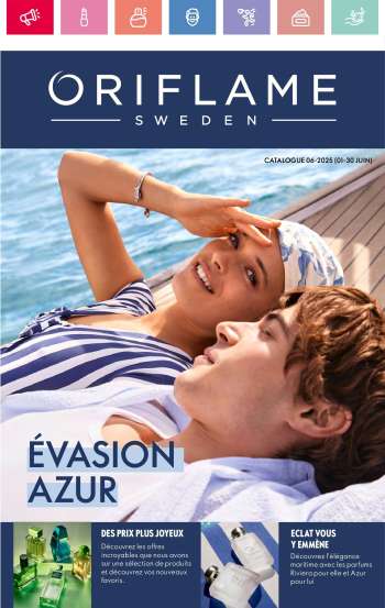Catalogue Oriflame - 01/06/2025 - 30/06/2025.