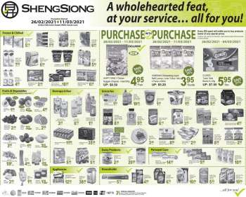 Sheng Siong catalogue  - 26.02.2021 - 11.03.2021.
