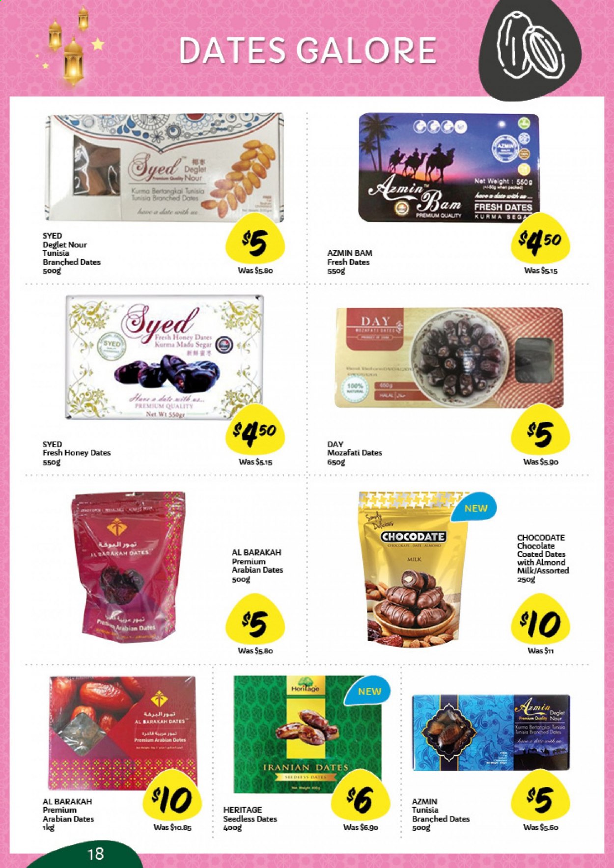 thumbnail - <retailer> - <MM/DD/YYYY - MM/DD/YYYY> - Sales products - ,<products from flyers>. Page 18