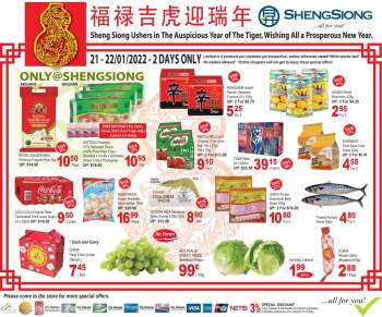Sheng Siong catalogue  - 21.01.2022 - 22.01.2022.