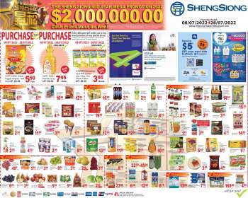 Sheng Siong catalogue  - 08.07.2022 - 28.07.2022.