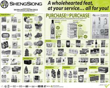 Sheng Siong catalogue  - 09.09.2022 - 22.09.2022.