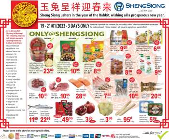 Sheng Siong catalogue  - 19.01.2023 - 21.01.2023.