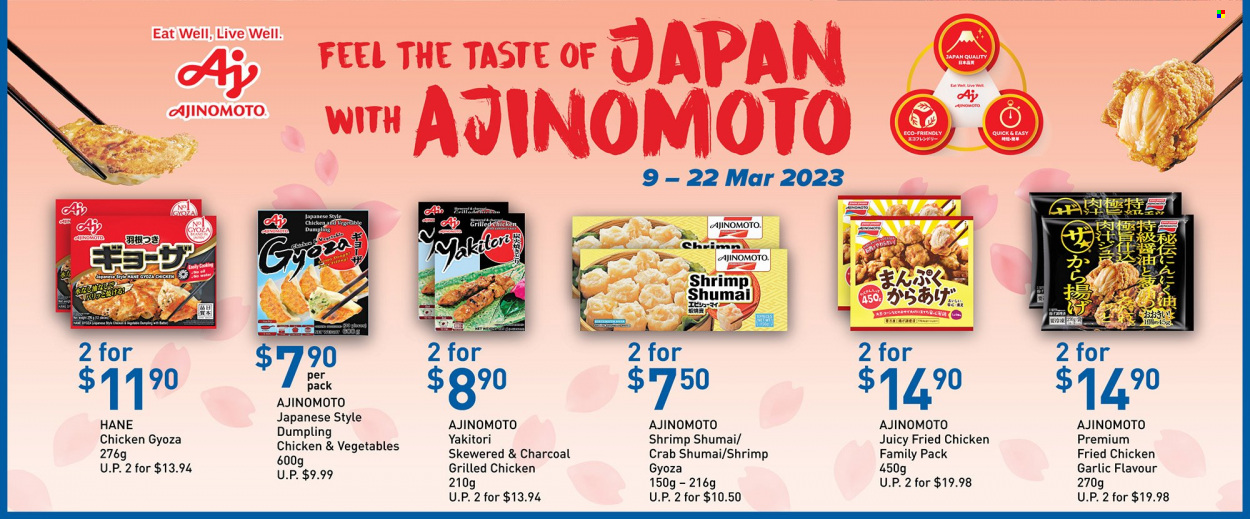 <retailer> - <MM/DD/YYYY - MM/DD/YYYY> - Sales products - ,<products from flyers>. Page 1 
