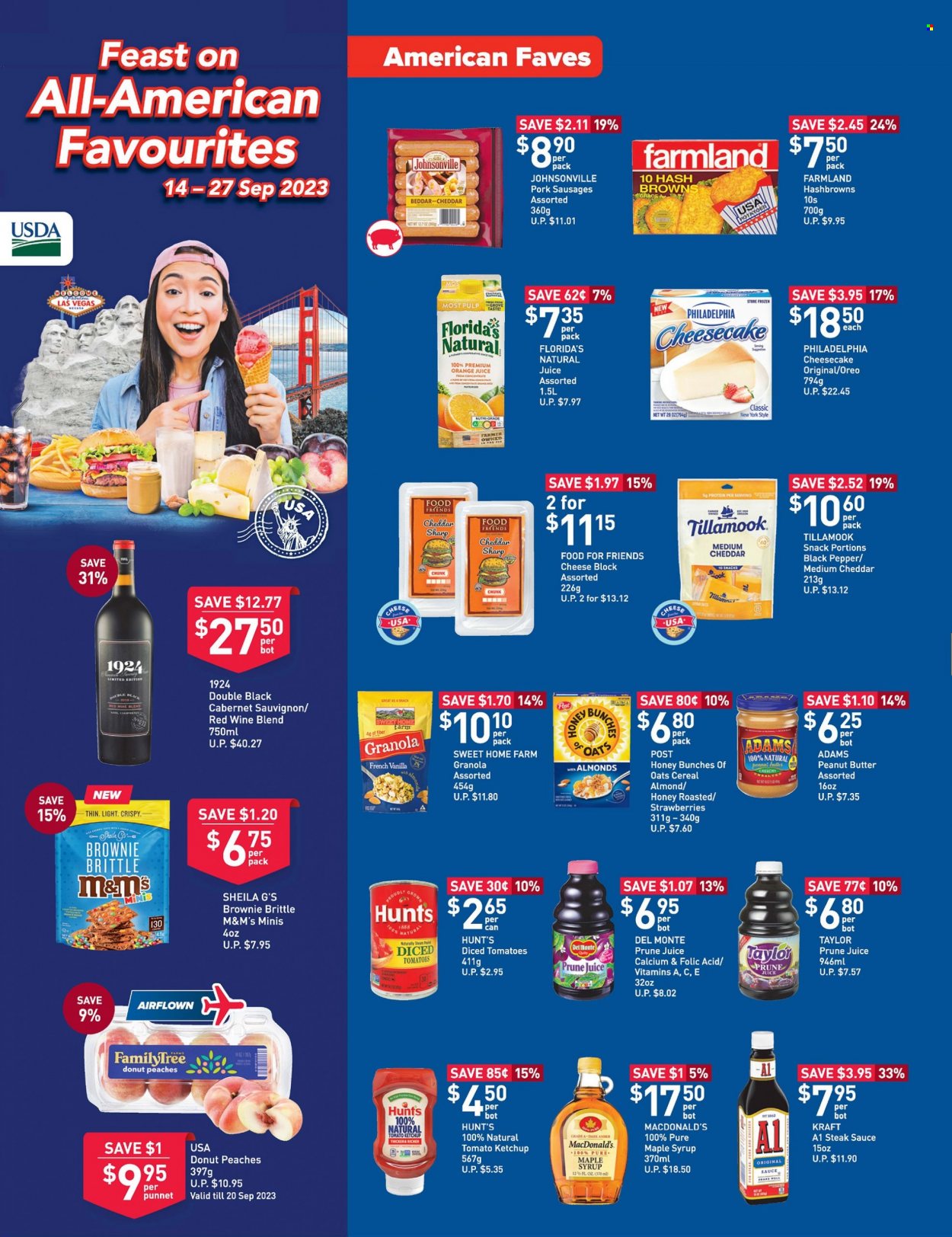<retailer> - <MM/DD/YYYY - MM/DD/YYYY> - Sales products - ,<products from flyers>. Page 1 