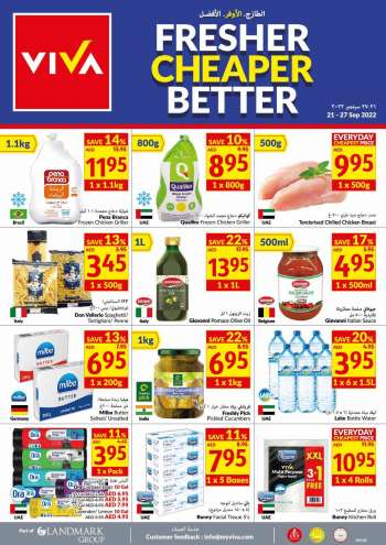 VIVA Supermarket offer  - 21/09/2022 - 27/09/2022.