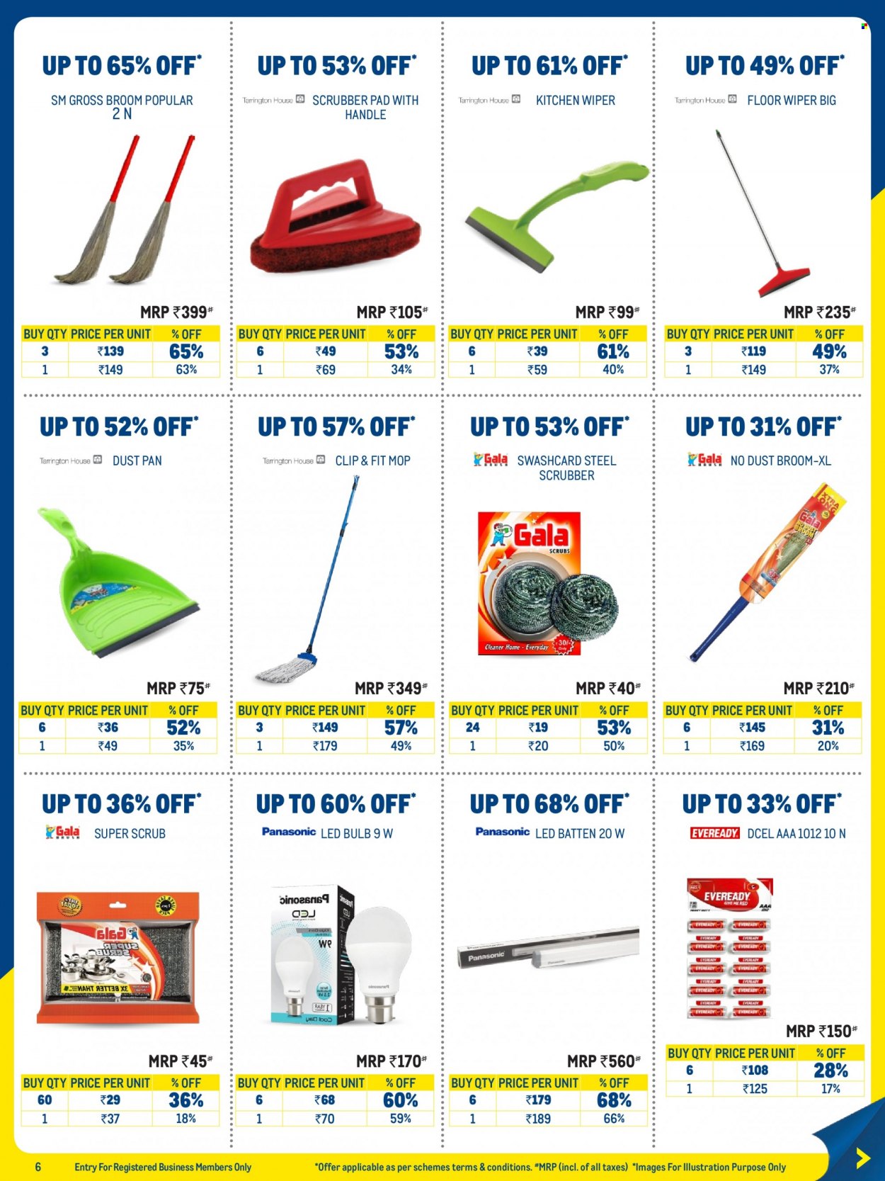 <retailer> - <MM.DD.YYYY - MM.DD.YYYY> - Sales products - ,<products from flyers>. Page 6.