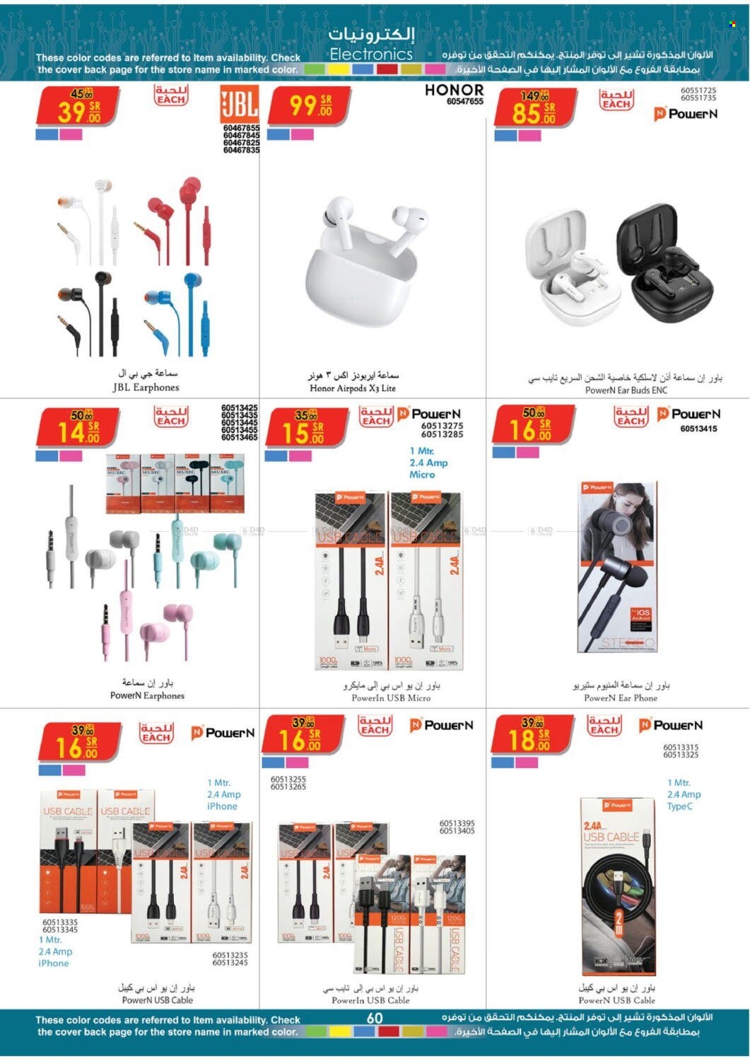 thumbnail - <retailer> - <MM.DD.YYYY - MM.DD.YYYY> - Sales products - ,<products from offers>. Page 60.