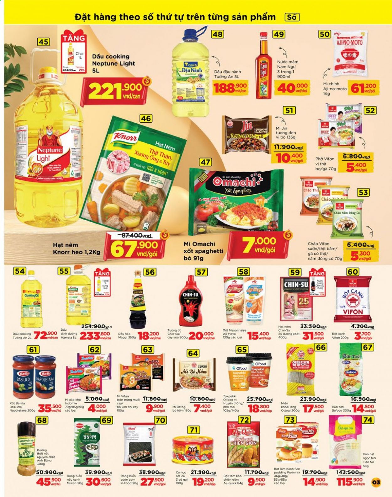 <retailer> - <MM.DD.YYYY - MM.DD.YYYY> - Sales products - ,<products from flyers>. Page 3.