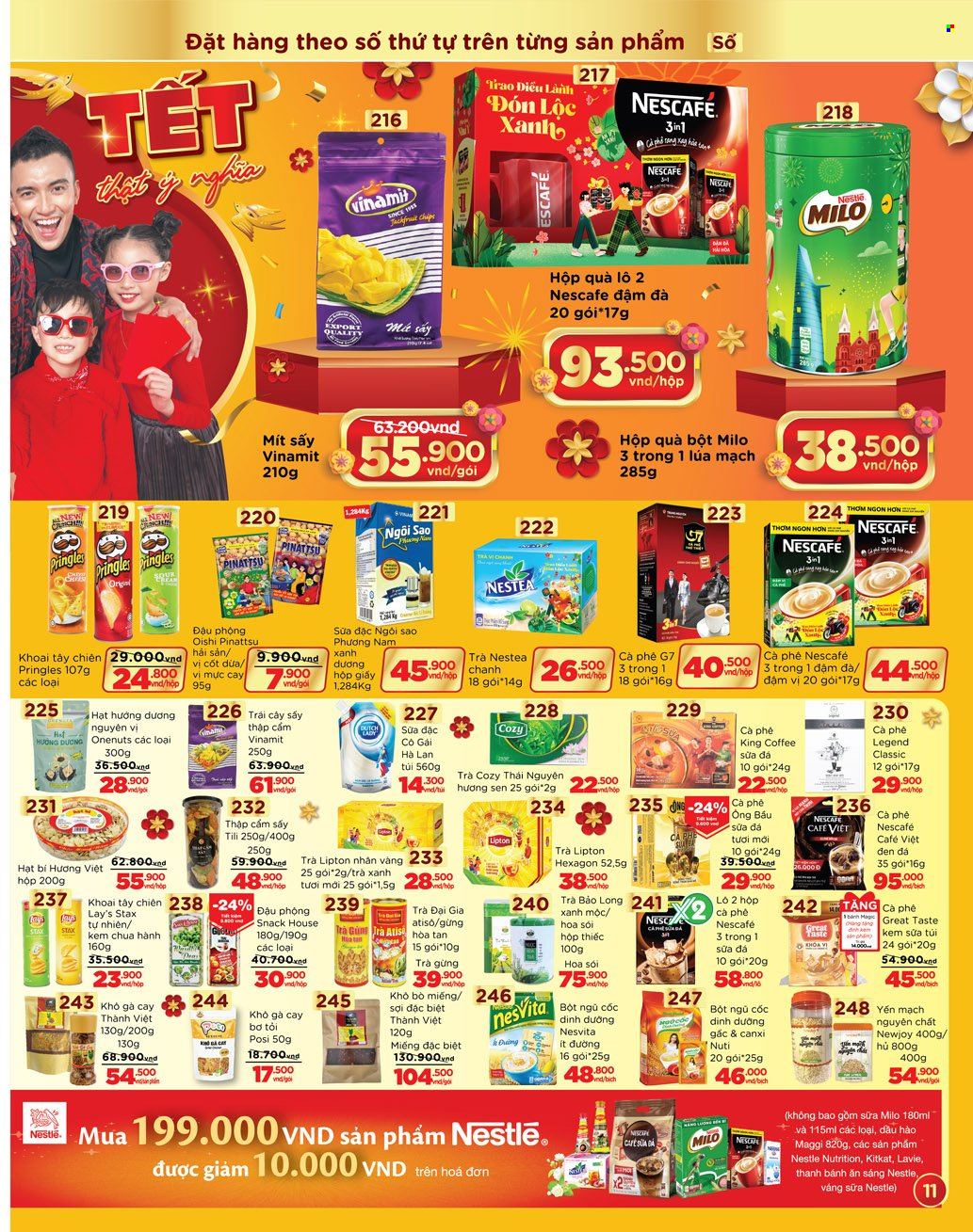 <retailer> - <MM.DD.YYYY - MM.DD.YYYY> - Sales products - ,<products from flyers>. Page 11.