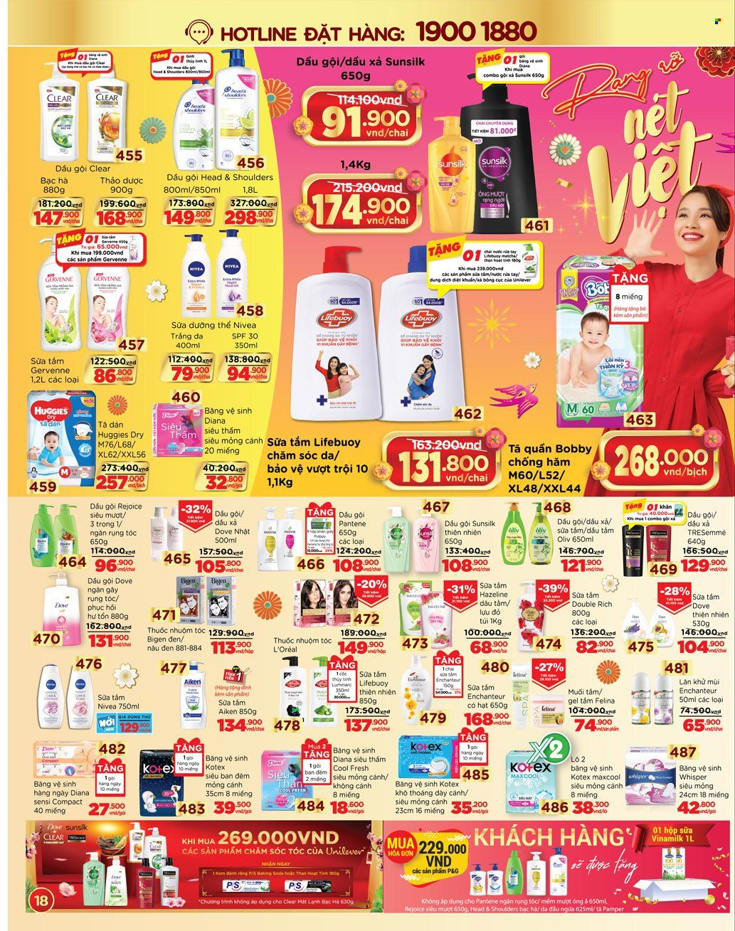 thumbnail - <retailer> - <MM.DD.YYYY - MM.DD.YYYY> - Sales products - ,<products from flyers>. Page 18.