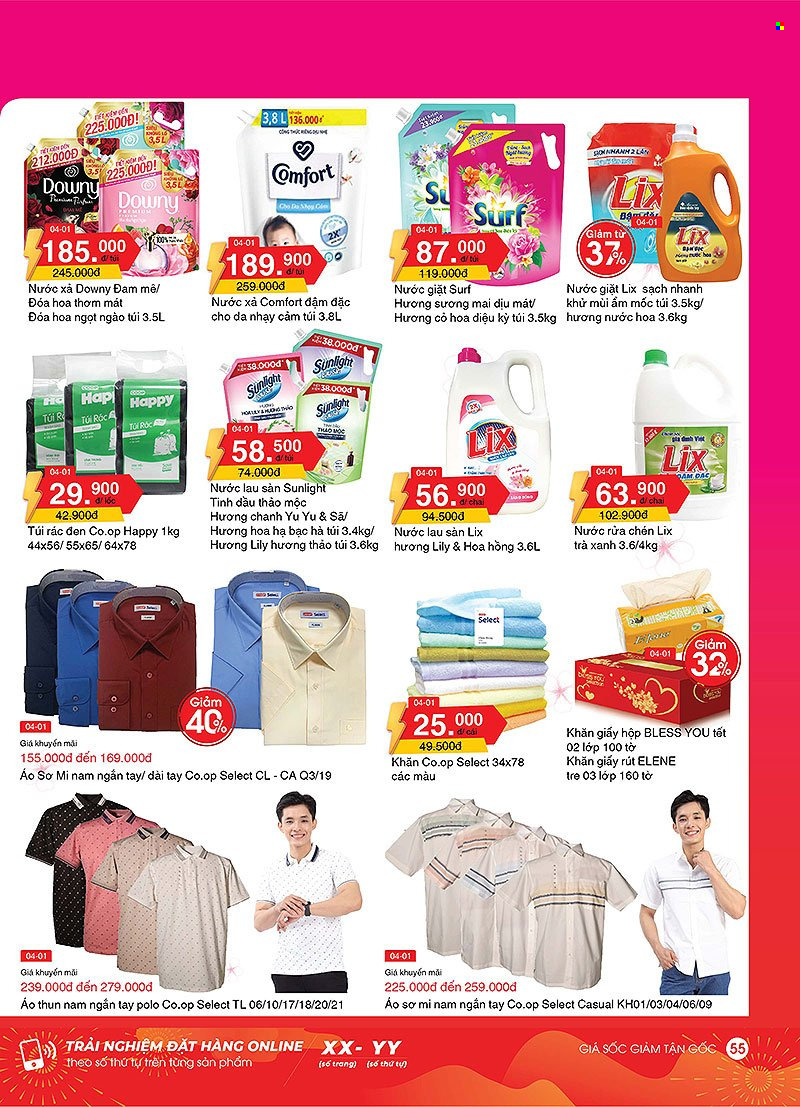 thumbnail - <retailer> - <MM.DD.YYYY - MM.DD.YYYY> - Sales products - ,<products from flyers>. Page 56.