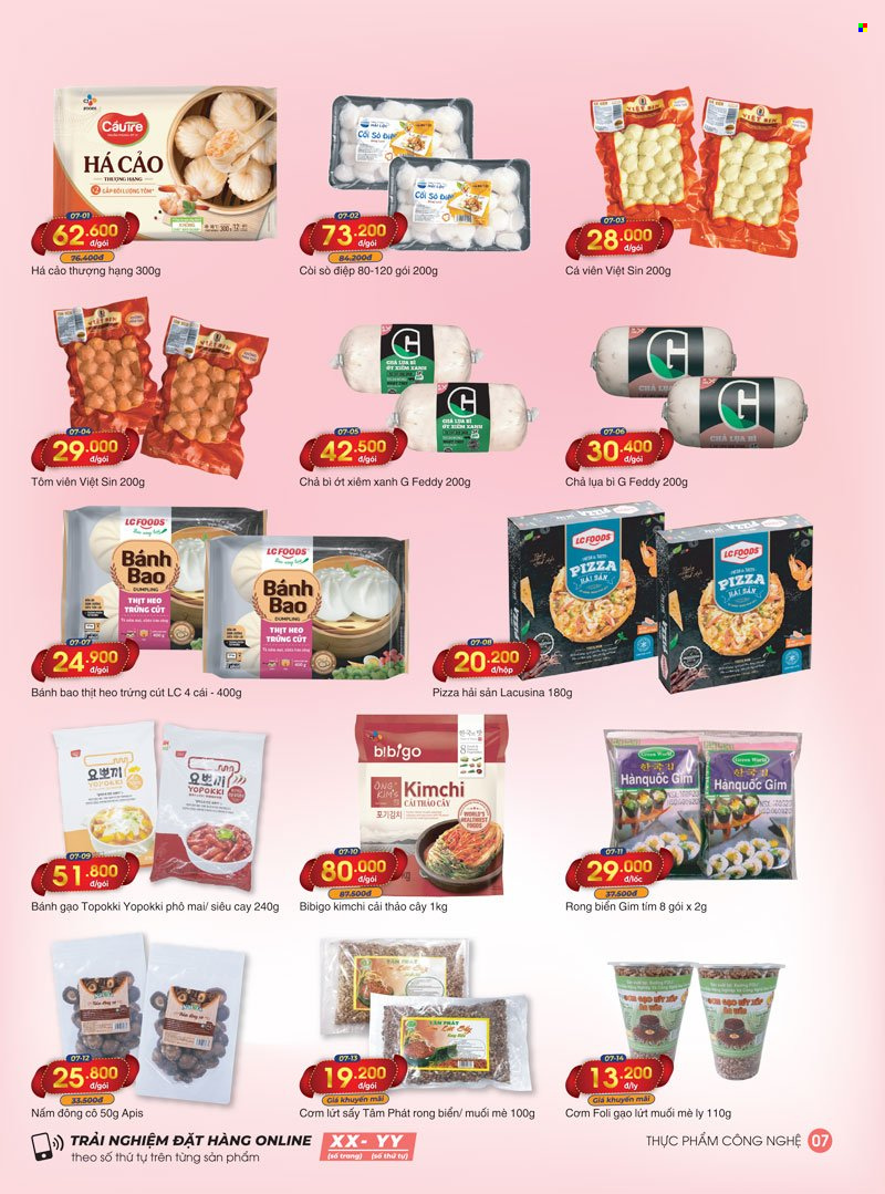 <retailer> - <MM.DD.YYYY - MM.DD.YYYY> - Sales products - ,<products from flyers>. Page 7.