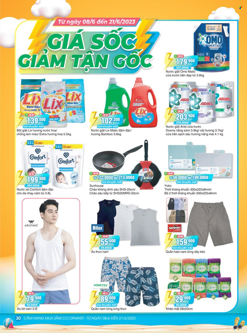 <retailer> - <MM.DD.YYYY - MM.DD.YYYY> - Sales products - ,<products from flyers>. Page 30.