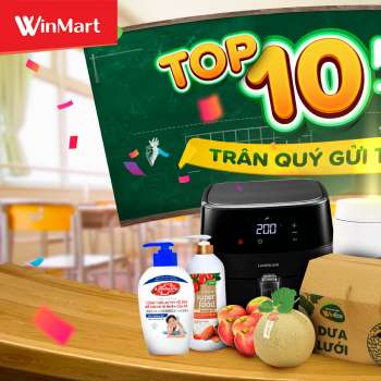 thumbnail - WinMart offer - TOP 10 MÓN QUÀ TINH Ý - TRÂN QUÝ GỬI TẶNG THẦY CÔ