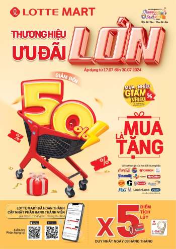 thumbnail - LOTTE Mart offer - THƯƠNG HIỆU LỚN ƯU ĐÃI LỚN