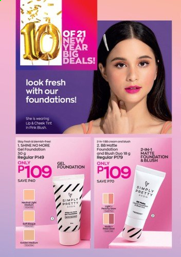 thumbnail - Avon offer  - Sales products - Avon, cheek tint. Page 26.
