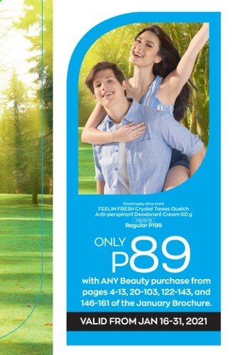 thumbnail - Avon offer  - 18.1.2021 - 28.1.2021 - Sales products - anti-perspirant, deodorant. Page 7.
