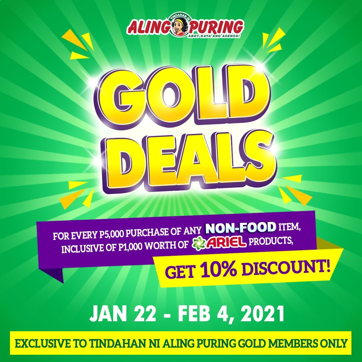 thumbnail - Puregold offer  - 22.1.2021 - 4.2.2021 - Sales products - Kaya, Ariel. Page 1.