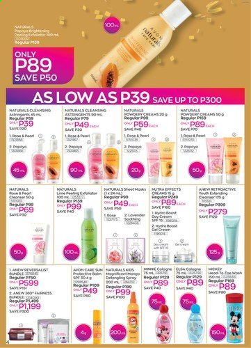 thumbnail - Avon offer  - 23.1.2021 - 30.1.2021 - Sales products - Avon, Anew, cleanser, Nutra Effects, cologne. Page 4.
