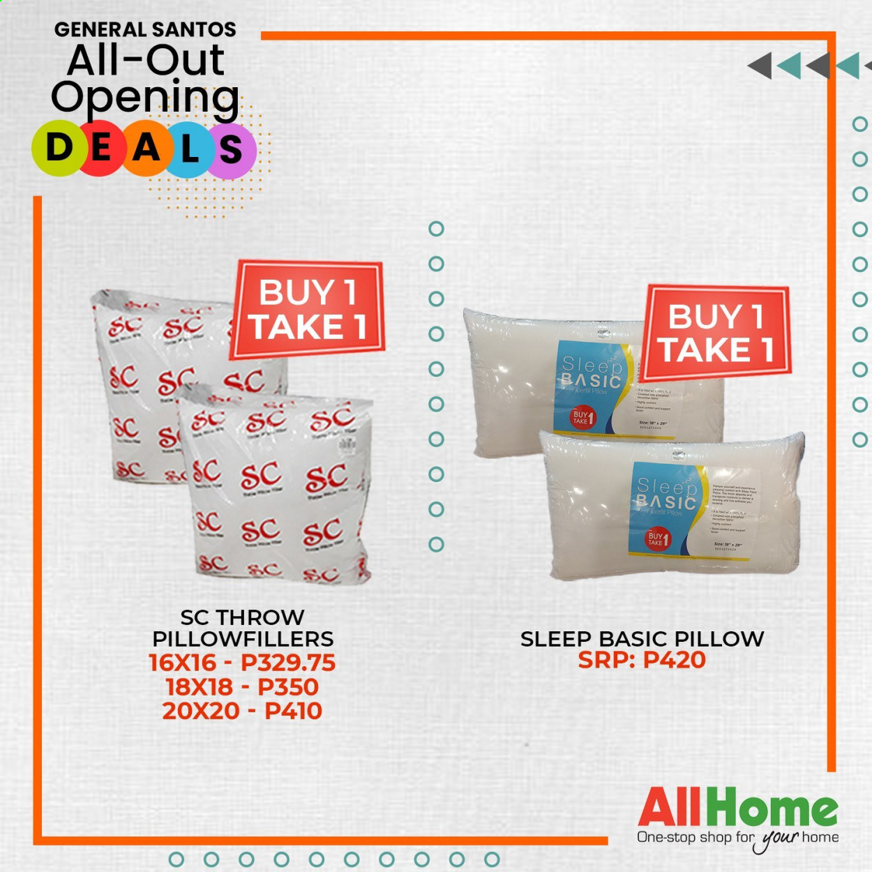 thumbnail - AllHome offer  - 30.1.2021 - 28.2.2021 - Sales products - pillow. Page 2.