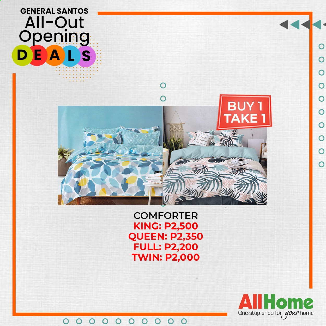 thumbnail - AllHome offer  - 30.1.2021 - 28.2.2021 - Sales products - comforter. Page 3.