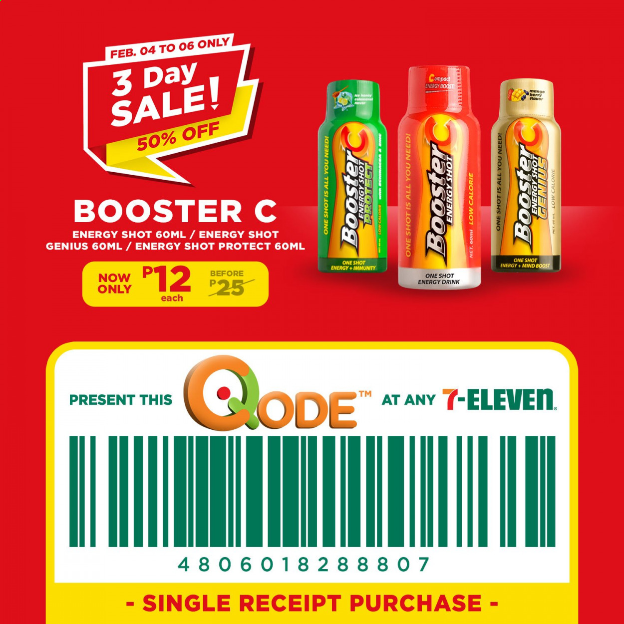 thumbnail - 7 Eleven offer  - 4.2.2021 - 6.2.2021 - Sales products - energy drink, Boost. Page 3.