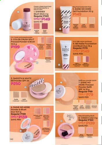 thumbnail - Avon offer  - 1.2.2021 - 28.2.2021 - Sales products - face powder. Page 142.