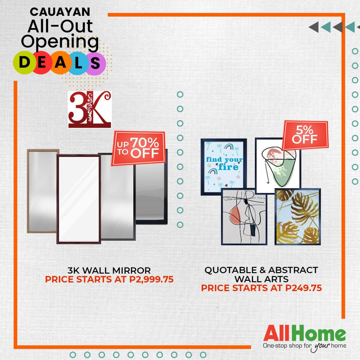 thumbnail - AllHome offer  - 12.2.2021 - 7.3.2021 - Sales products - mirror. Page 10.