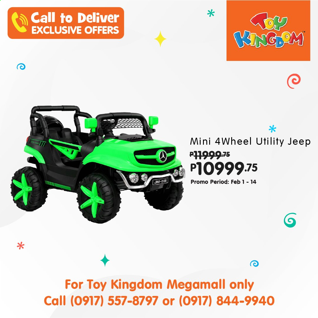 thumbnail - Toy Kingdom offer  - 1.2.2021 - 14.2.2021 - Sales products - toys. Page 4.