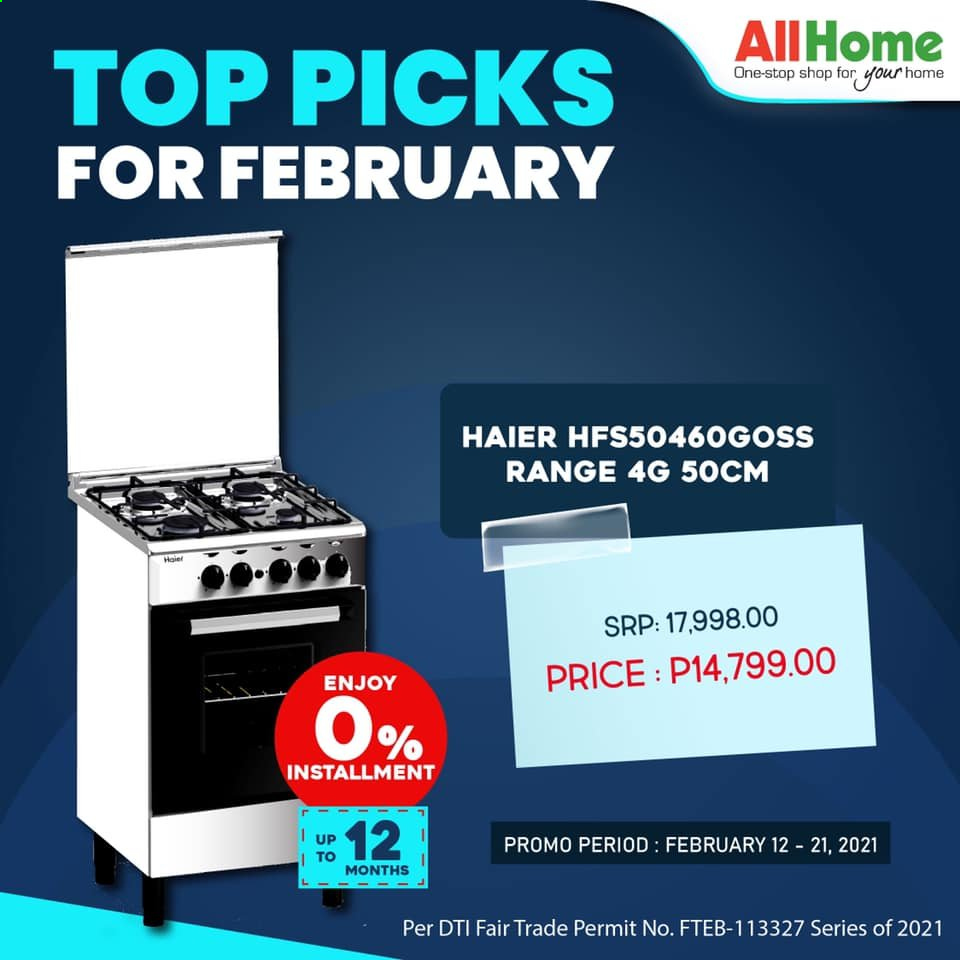 thumbnail - AllHome offer  - 12.2.2021 - 21.2.2021 - Sales products - Haier. Page 2.