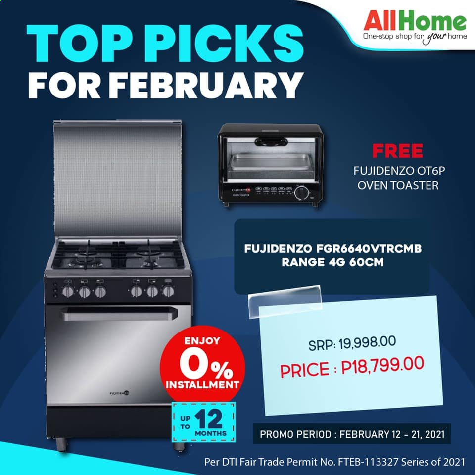 thumbnail - AllHome offer  - 12.2.2021 - 21.2.2021 - Sales products - oven. Page 4.