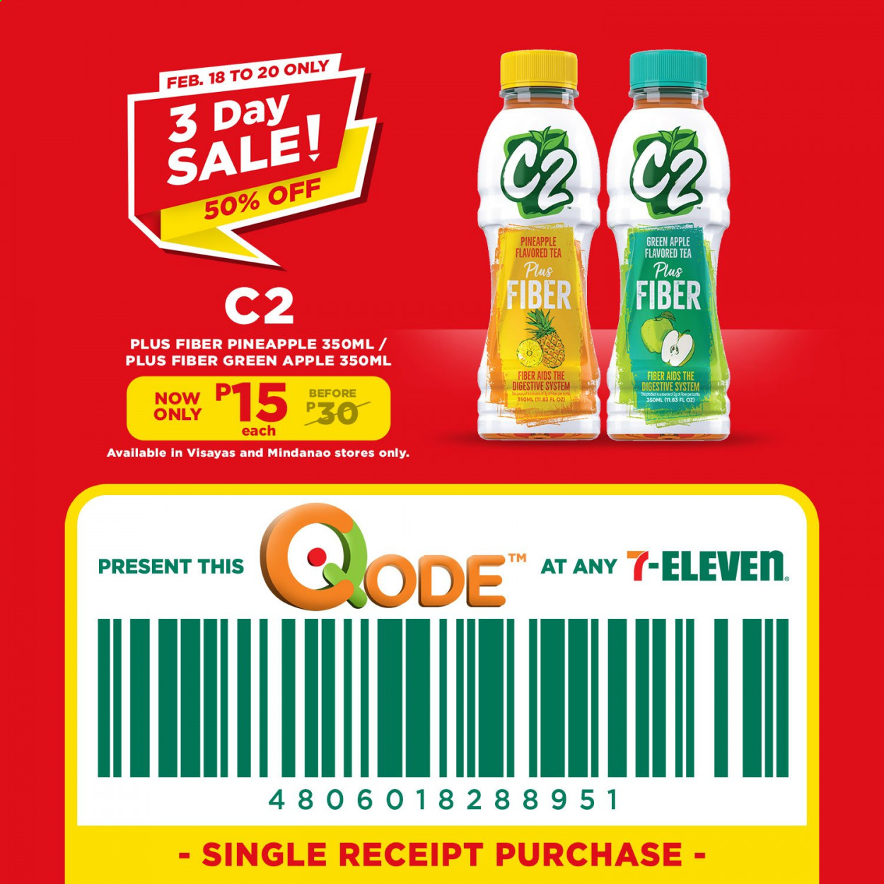 thumbnail - 7 Eleven offer  - 18.2.2021 - 20.2.2021 - Sales products - Digestive, tea. Page 3.