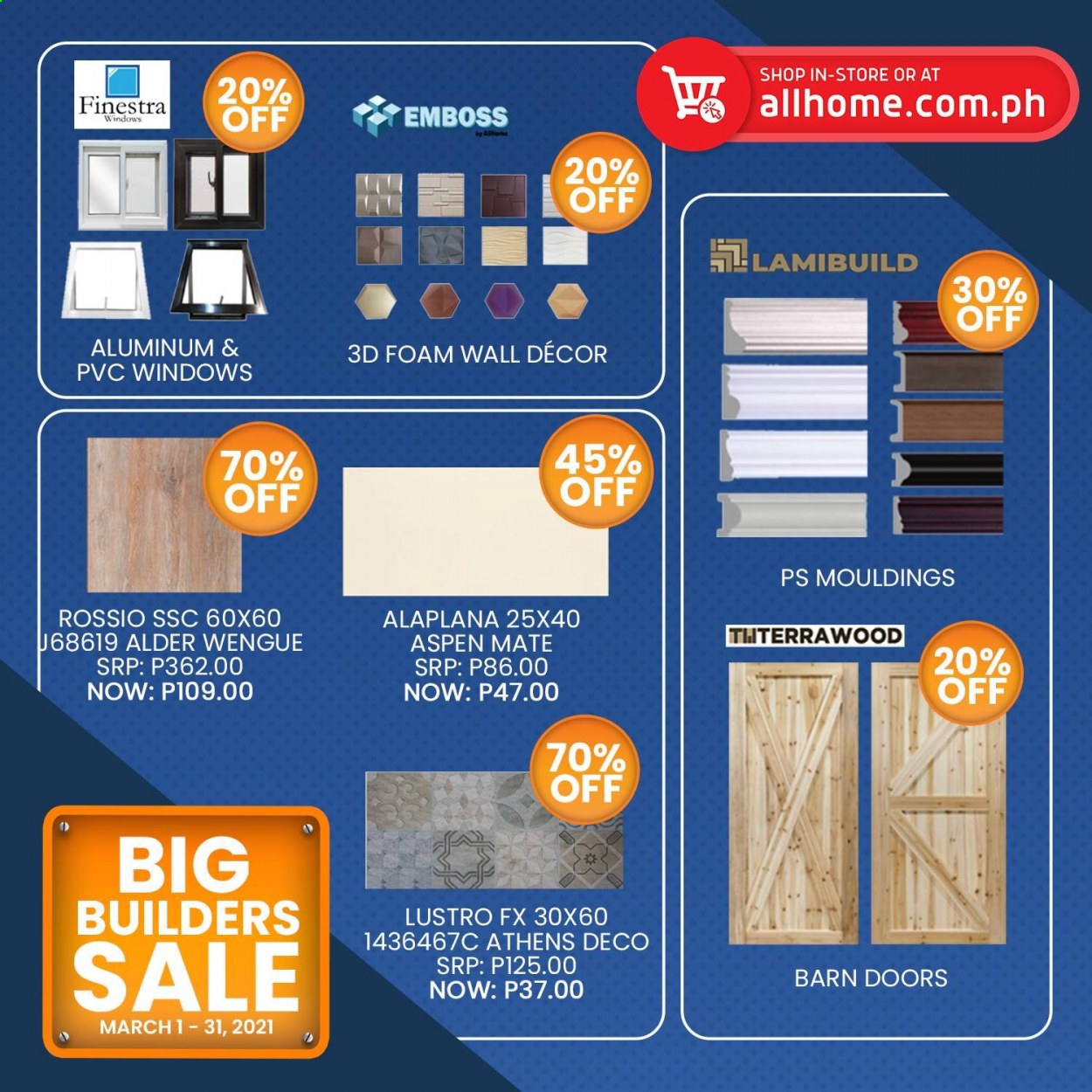 thumbnail - AllHome offer  - 1.3.2021 - 31.3.2021 - Sales products - wall decor. Page 11.