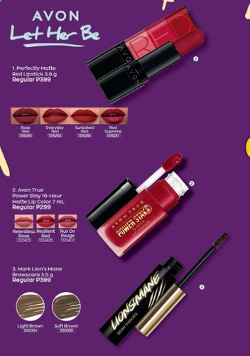 thumbnail - Avon offer  - 8.3.2021 - 12.3.2021 - Sales products - Avon, lipstick, lip color. Page 4.