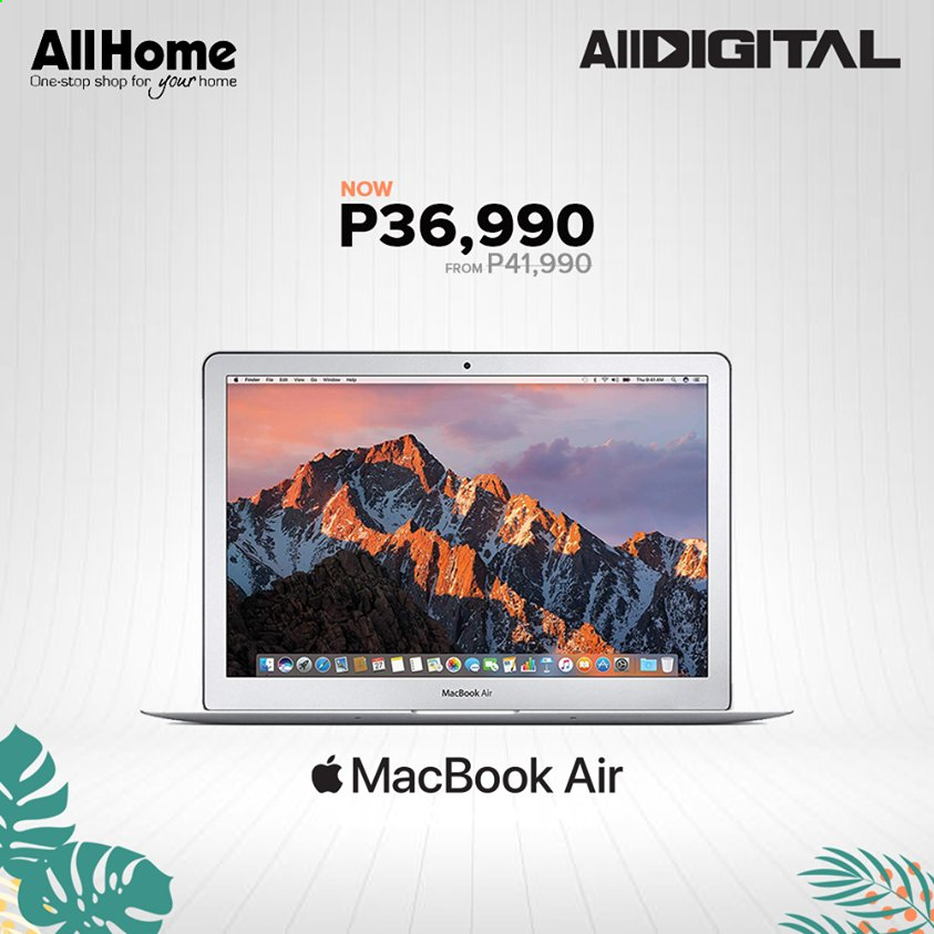 thumbnail - AllHome offer  - Sales products - MacBook, MacBook Air. Page 3.