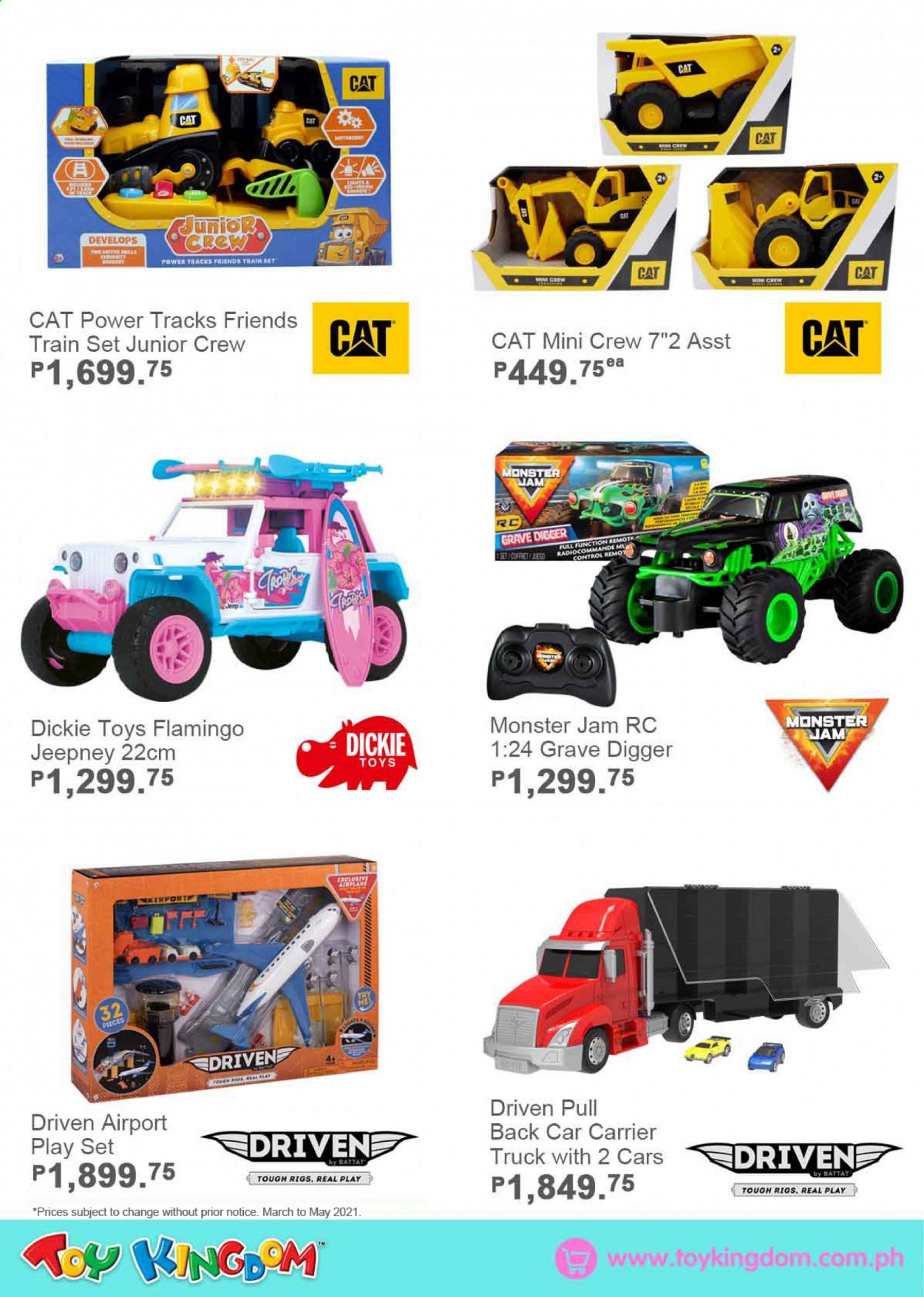 thumbnail - Toy Kingdom offer  - Sales products - play set, toys, train, Dickie Toys. Page 48.