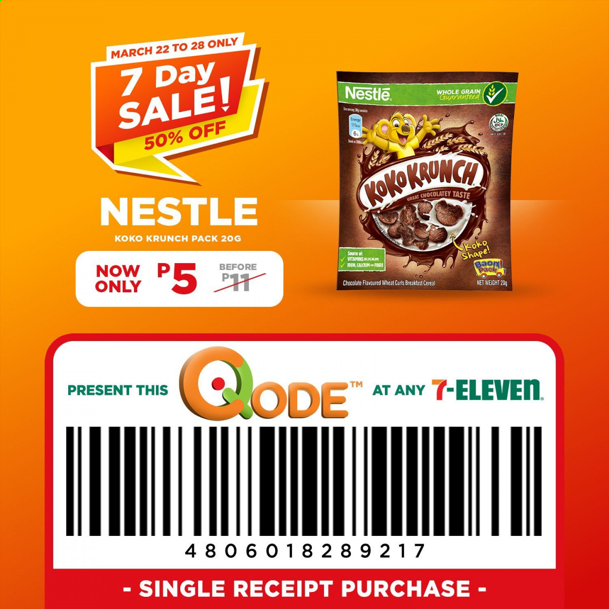 thumbnail - 7 Eleven offer  - 22.3.2021 - 28.3.2021 - Sales products - Nestlé. Page 9.