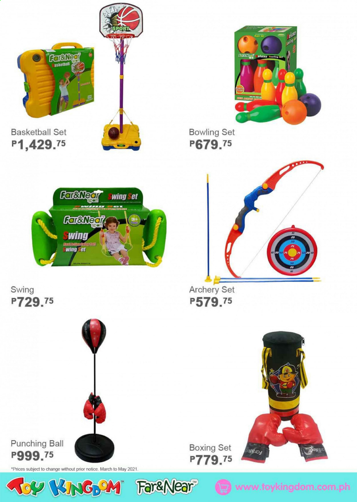 thumbnail - Toy Kingdom offer  - Sales products - basketball, toys. Page 22.