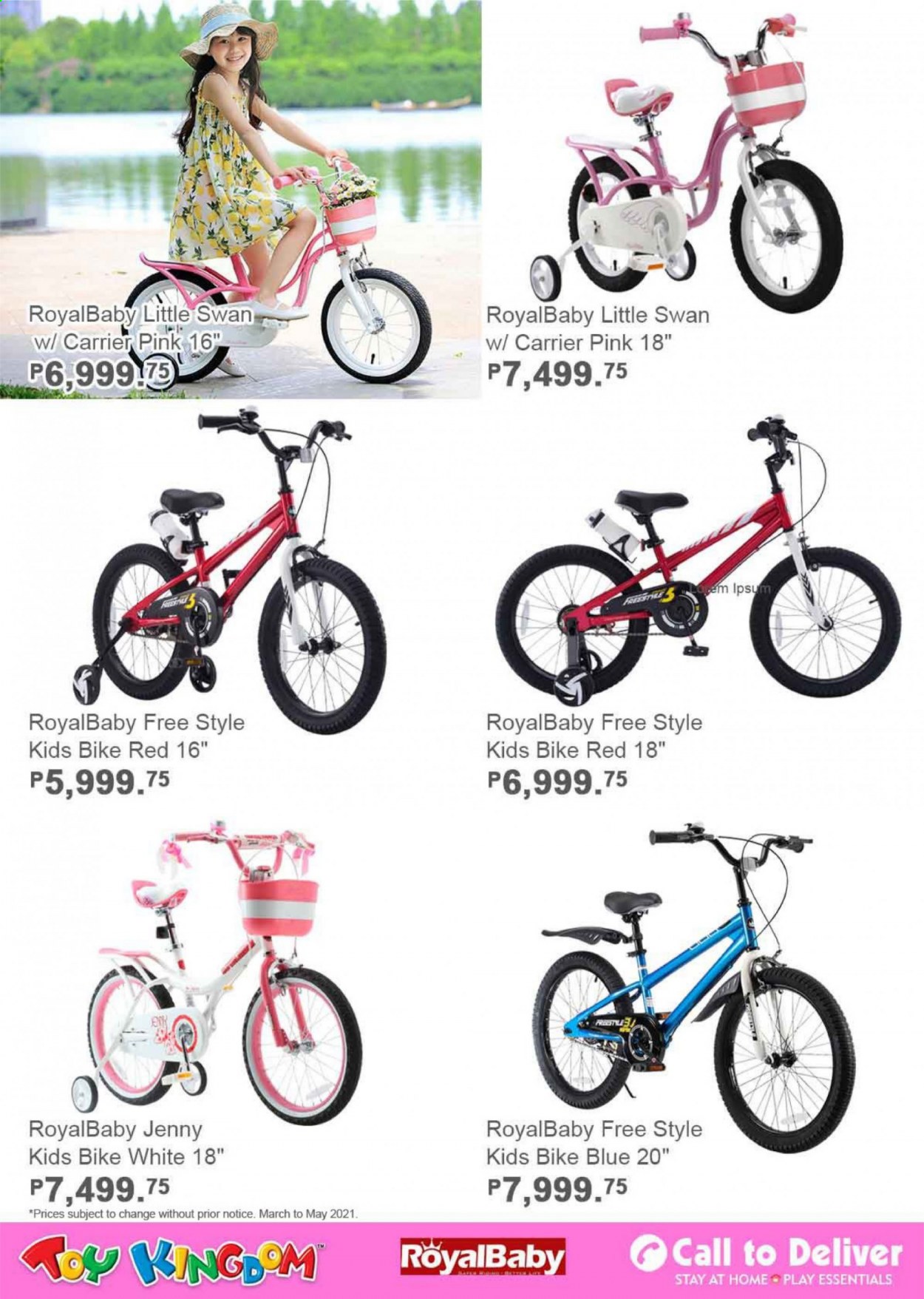 thumbnail - Toy Kingdom offer  - Sales products - kids bike. Page 35.