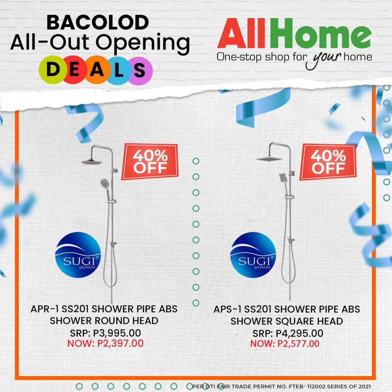 thumbnail - AllHome offer  - Sales products - pipe. Page 10.