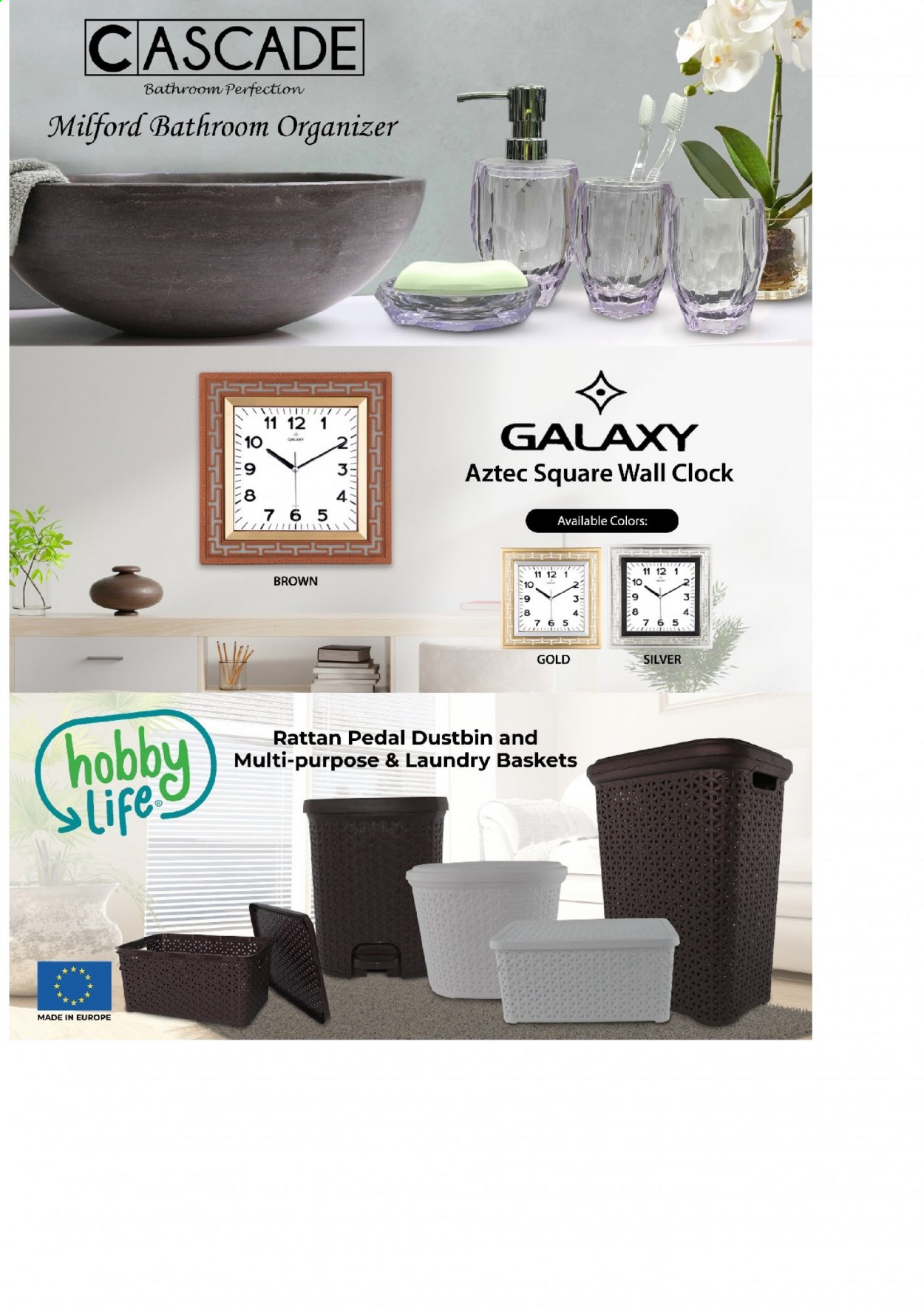thumbnail - AllHome offer  - 23.3.2021 - 30.6.2021 - Sales products - Samsung Galaxy, basket, clock. Page 85.