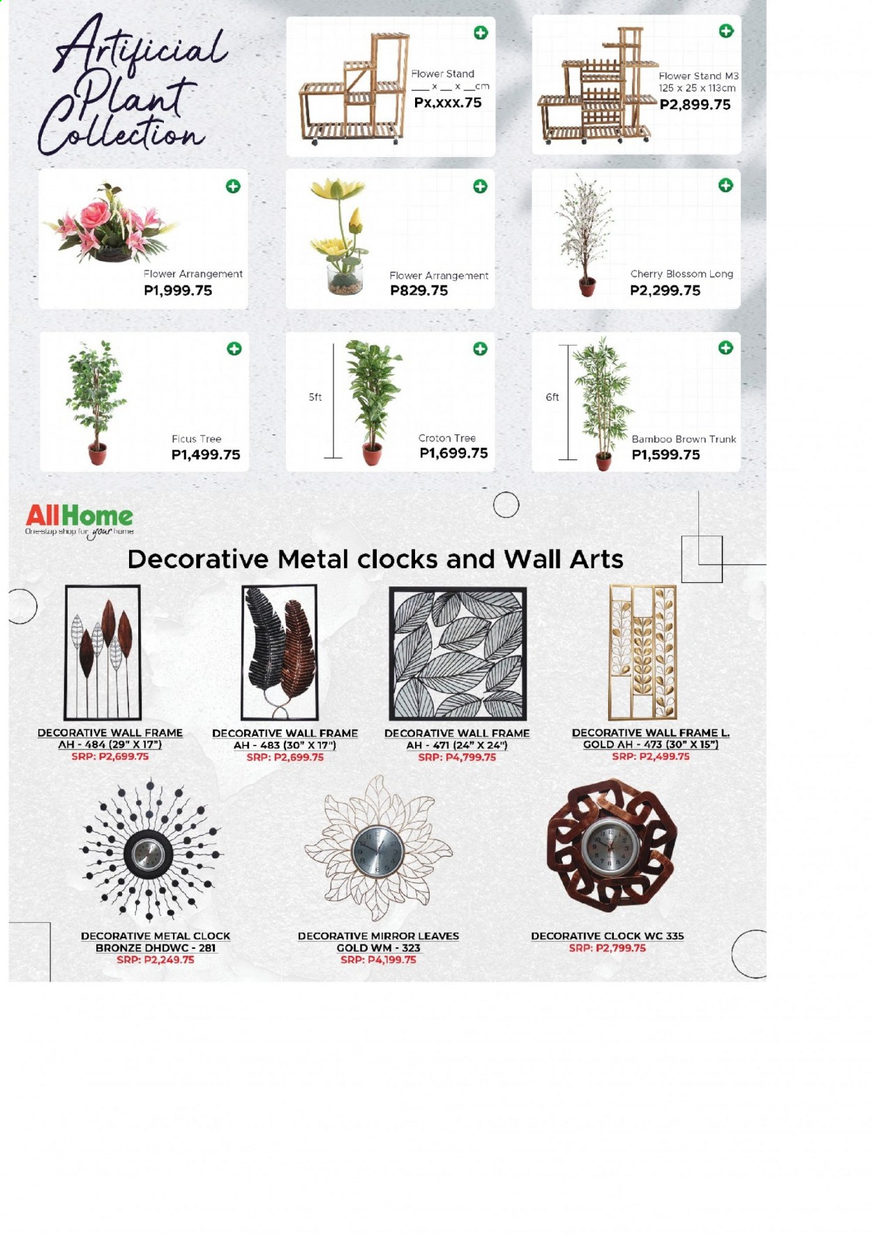 thumbnail - AllHome offer  - 23.3.2021 - 30.6.2021 - Sales products - clock, mirror. Page 88.