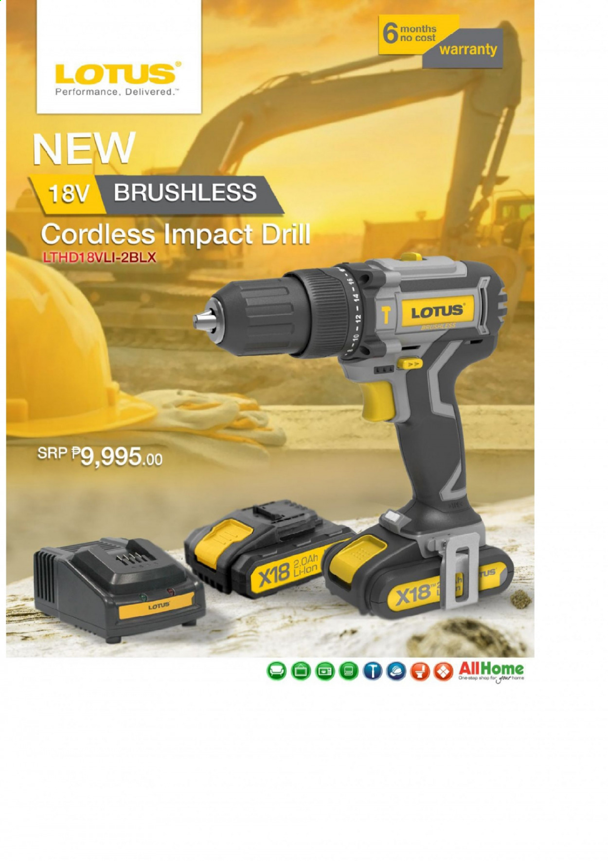 thumbnail - AllHome offer  - 23.3.2021 - 30.6.2021 - Sales products - Lotus, drill. Page 105.