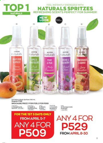 thumbnail - Avon offer  - 1.4.2021 - 30.4.2021 - Sales products - Avon. Page 3.